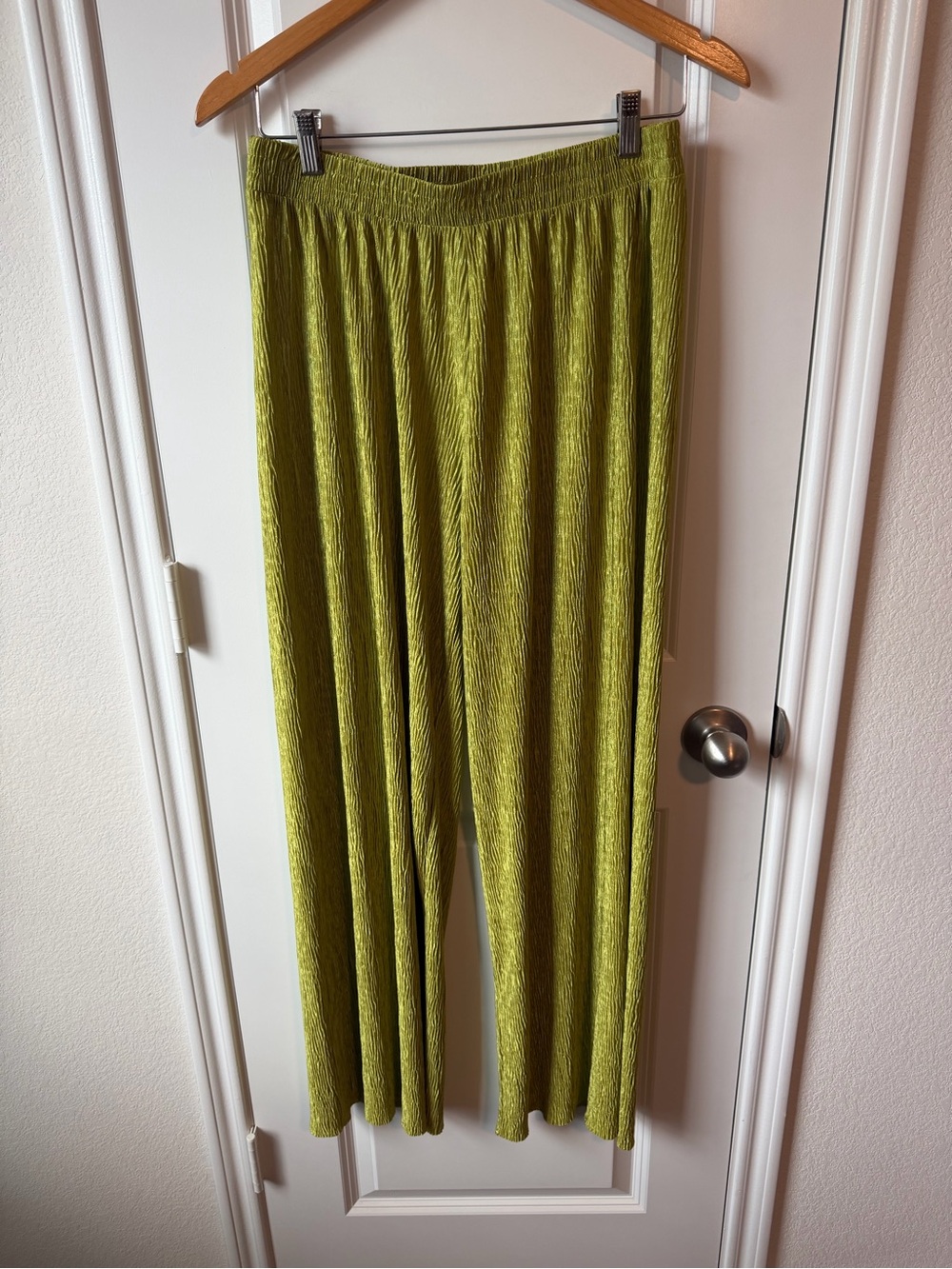 Bailey 44 Olive Green Wide Leg Pull-On Pants